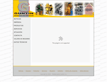 Tablet Screenshot of guntin.net